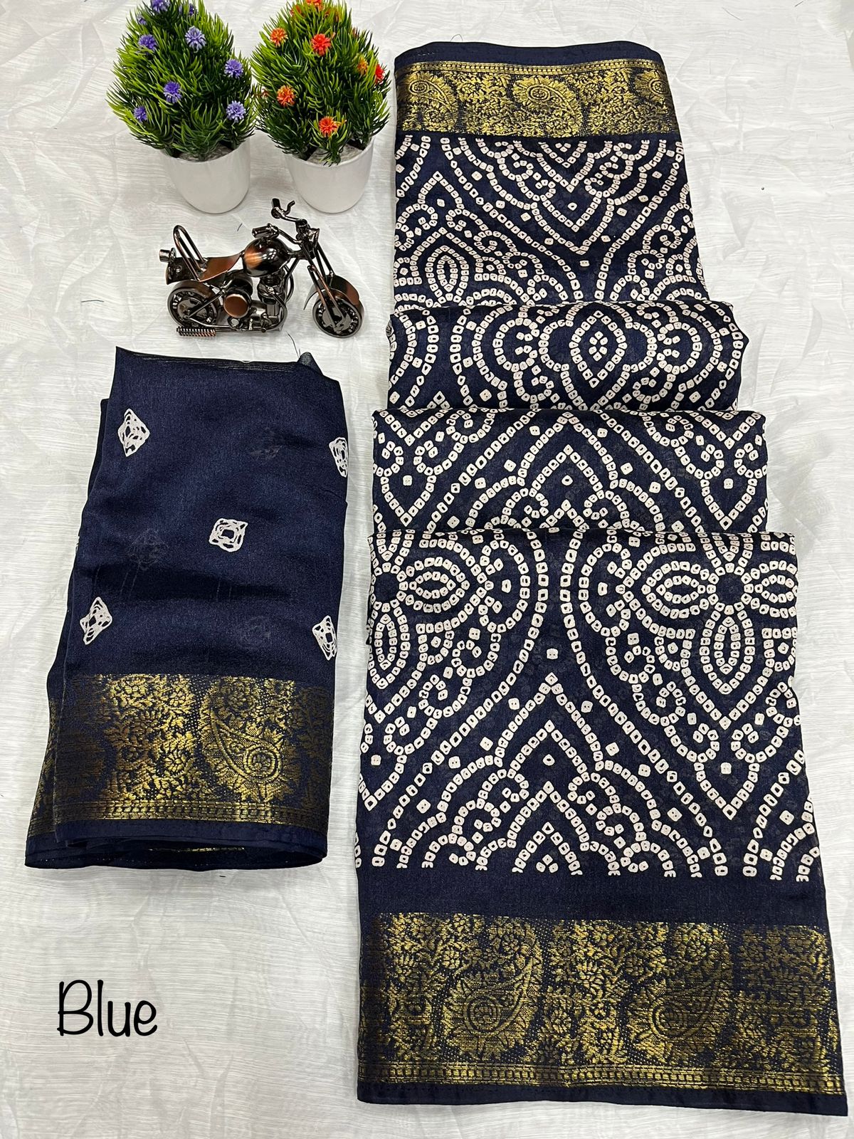 Wow Bandhej Printed Designer Sarees Catalog